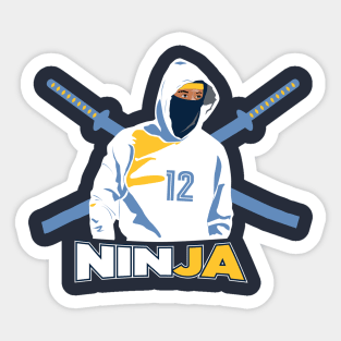 Ja Morant Ninja Grizzlies NBA Design Sticker